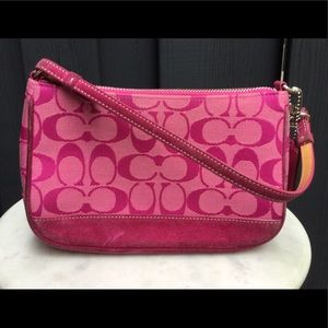 Vintage Coach Pochette Pink Shoulder bag
